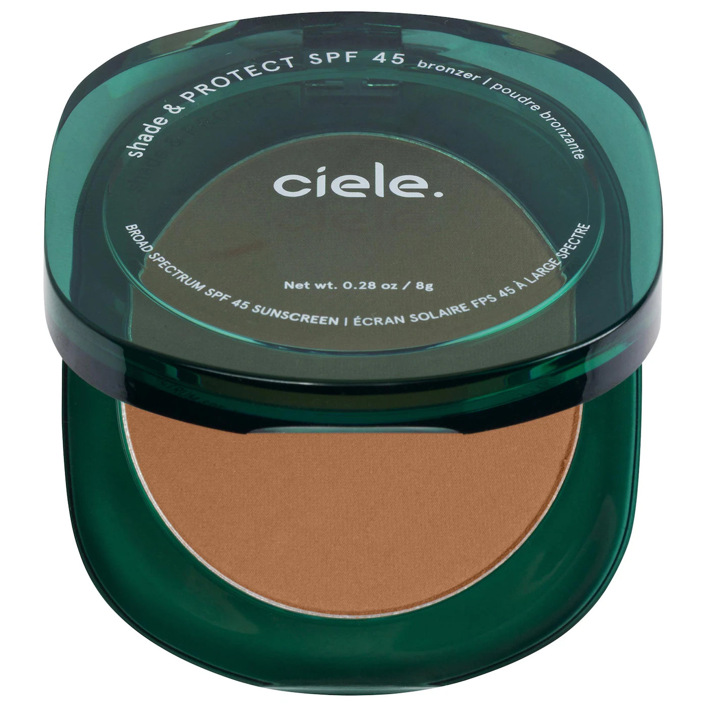 *PREORDEN: shade & PROTECT SPF 45+ powder bronzer - ciele / Bronzer con protector solar