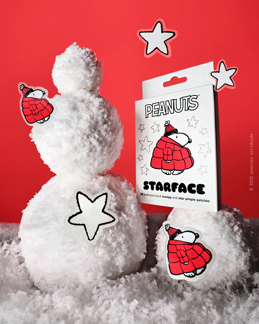*PREORDEN: red snoopy refill - Starface / Parches para granitos 32ct REFILL