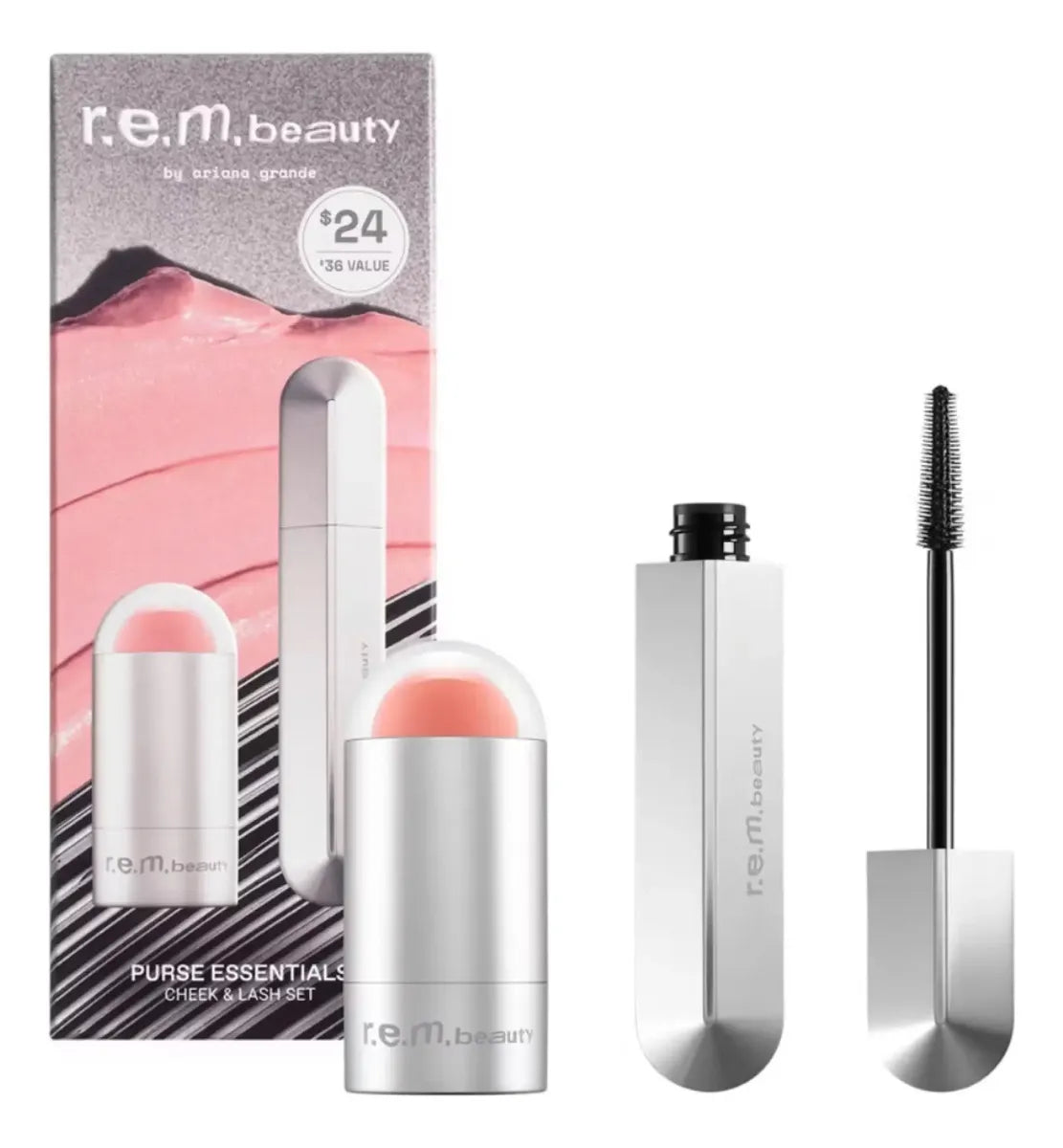 Purse Essentials Cheek & Lash Set - r.e.m. beauty / Set de rubor y mascara de pestañas