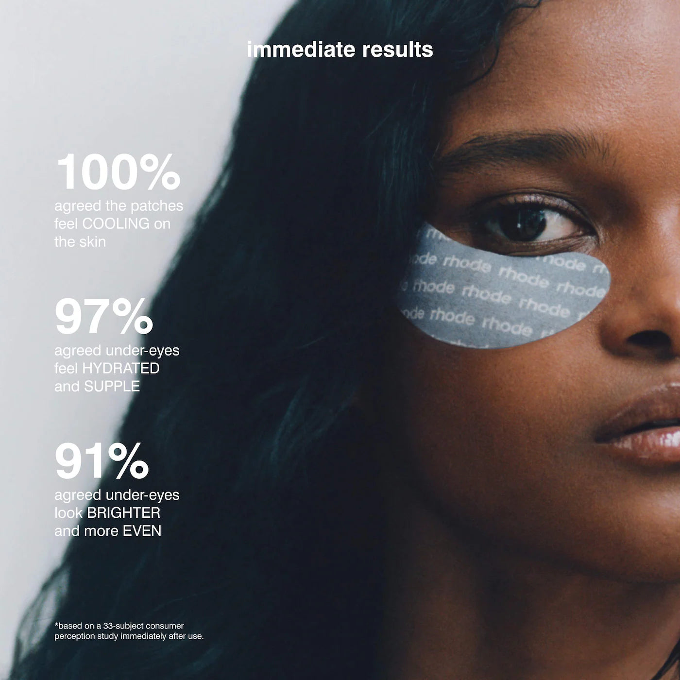 *PREORDEN: Peptide Eye Prep Depuffing Eye Patches 6 pares - RHODE / Parches refrescantes para ojos