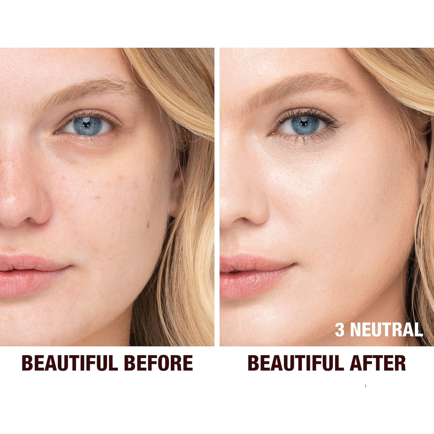 Beautiful Skin Medium Coverage Liquid Foundation with Hyaluronic Acid - Charlotte Tilbury / Base cobertura media - Tonos: 3 cool, 7 neutral