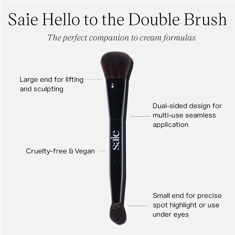 *PREORDEN: The Double-Ended Sculpting Brush - Saie / Brocha multiusos