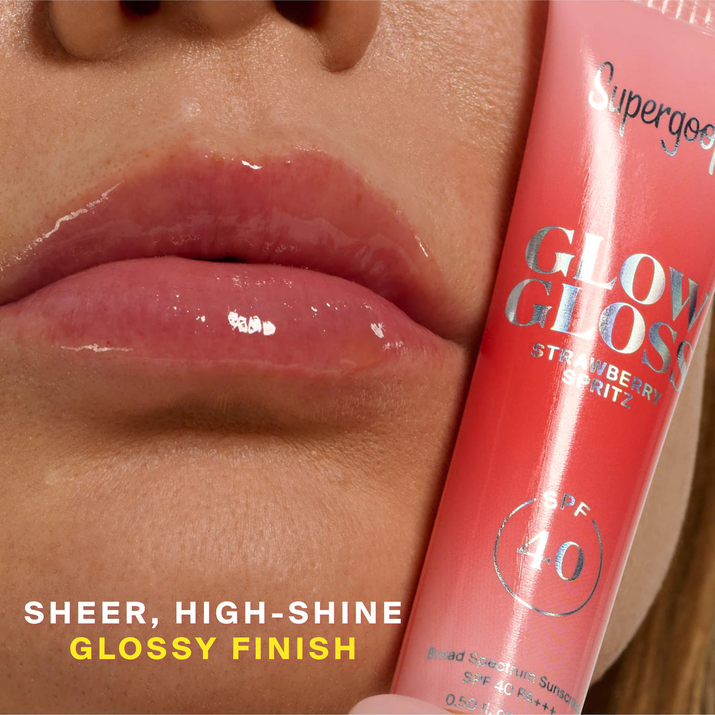 *PREORDEN: Glow Gloss SPF 40 Lip Balm with Peptides and Shea Butter - Supergoop! / Bálsamo labial con SPF 40