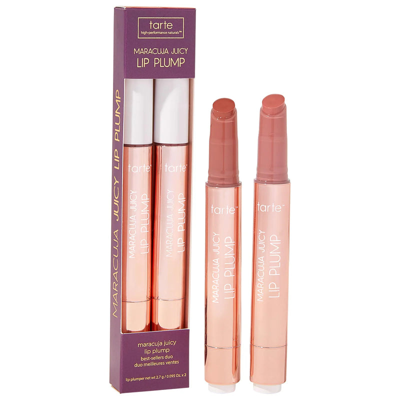*PREORDEN: maracuja juicy lip plump best-sellers duo set- Tarte / Set 2 piezas para labios
