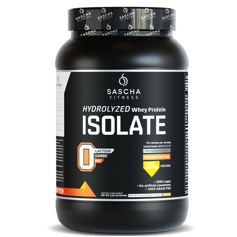 *PREORDEN: Hydrolyzed Whey Protein Isolate - Sascha Fitness / Proteína en polvo