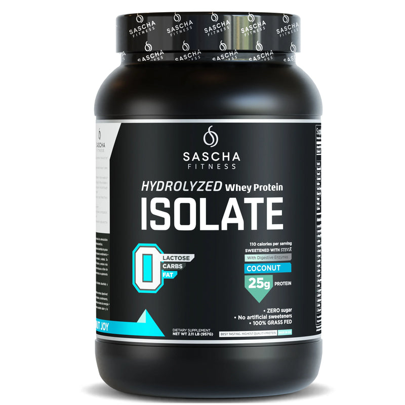 *PREORDEN: Hydrolyzed Whey Protein Isolate - Sascha Fitness / Proteína en polvo