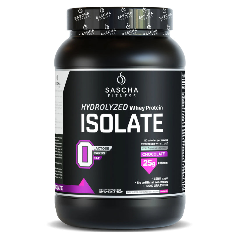 *PREORDEN: Hydrolyzed Whey Protein Isolate - Sascha Fitness / Proteína en polvo