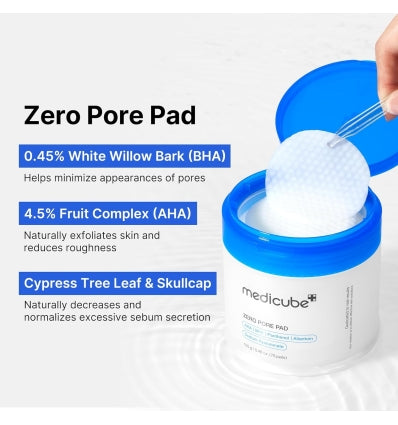 Zero Pore Pads - Medicube / Almohadillas para los poros