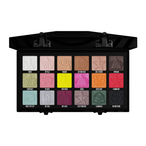 Conspiracy Palette - Jeffree Star / Paleta de 18 sombras icónicas