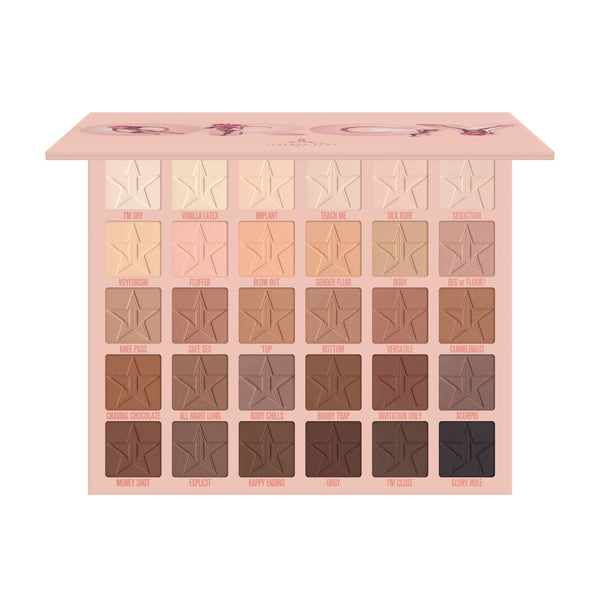 Orgy Eyeshadow Palette - Jeffree Star / Paleta de sombras nudes perfectos y neutrales basicos