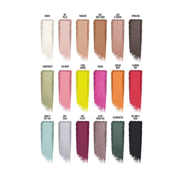 Conspiracy Palette - Jeffree Star / Paleta de 18 sombras icónicas