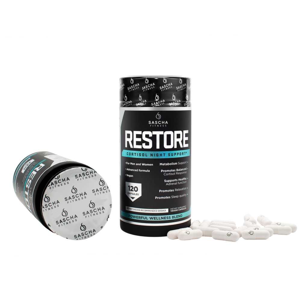 Restore - Sascha Fitness / Soporte nocturno de cortisol
