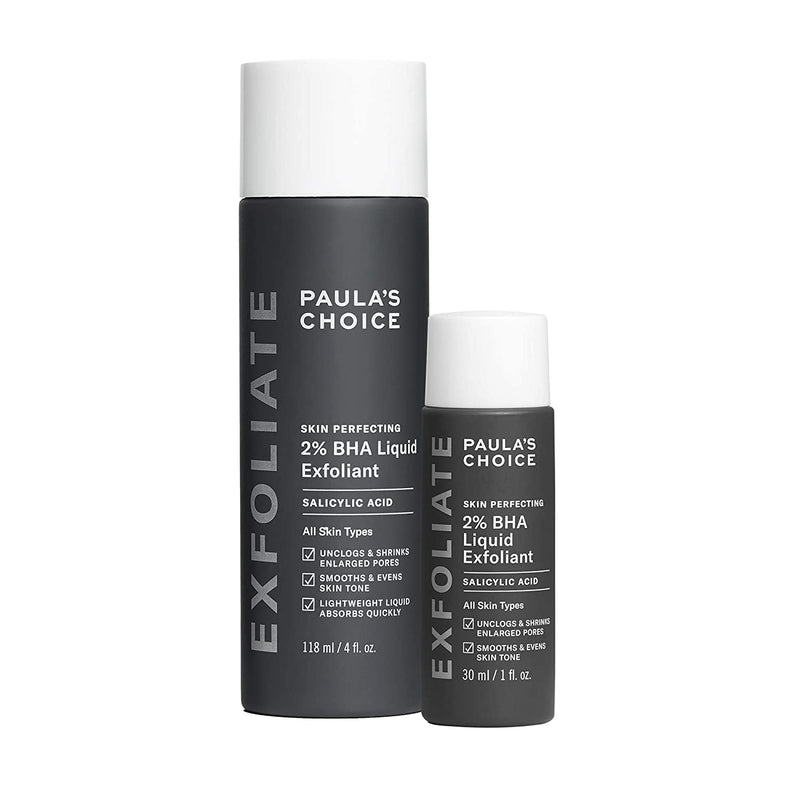 2% BHA Liquid Exfoliant - Paula’s Choice / Acné, poros, puntos negros, textura.