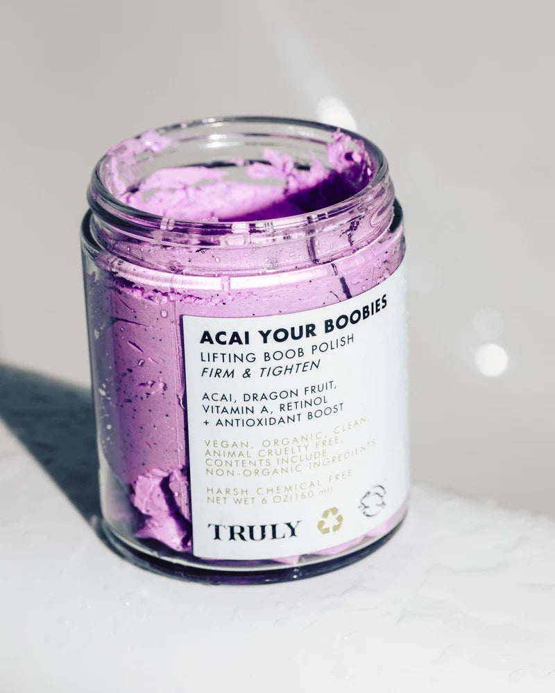 Acai Your Boobies - Truly / Exfoliante de pecho retexturizante