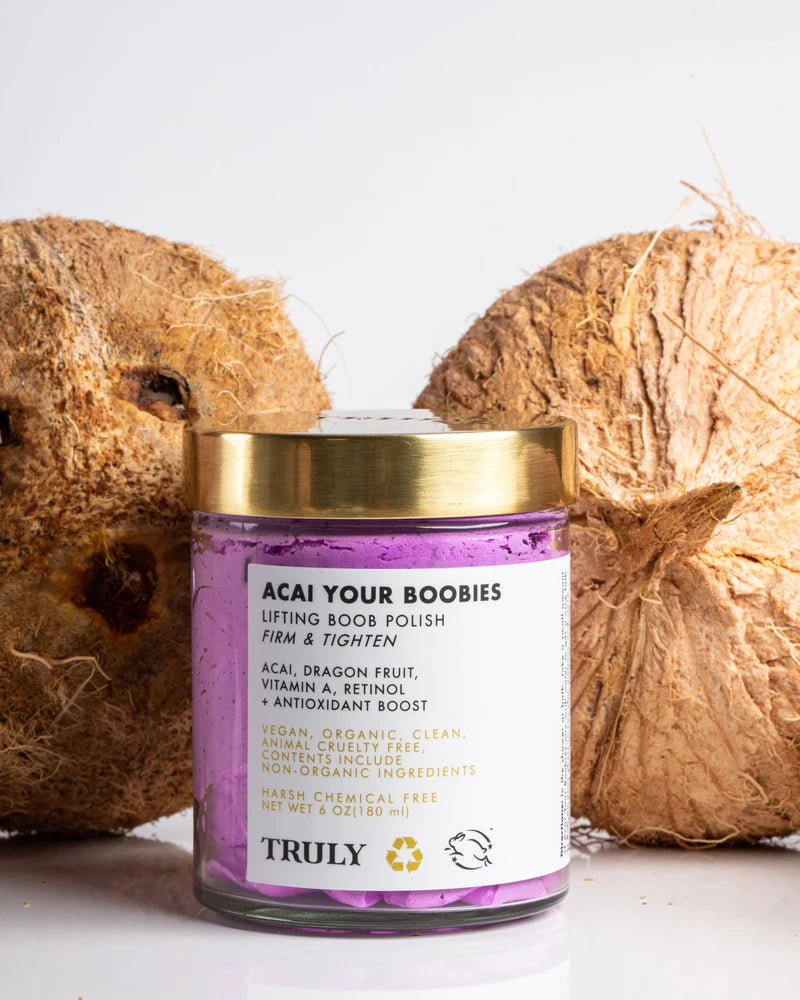 Acai Your Boobies - Truly / Exfoliante de pecho retexturizante