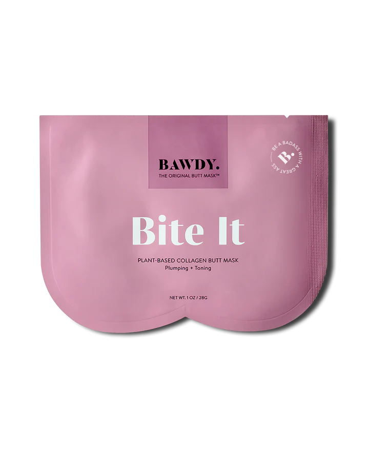 Butt Masks Bite It Hydrating + Toning - Bawdy Beauty / Mascarilla para tonificar e hidratar glúteos
