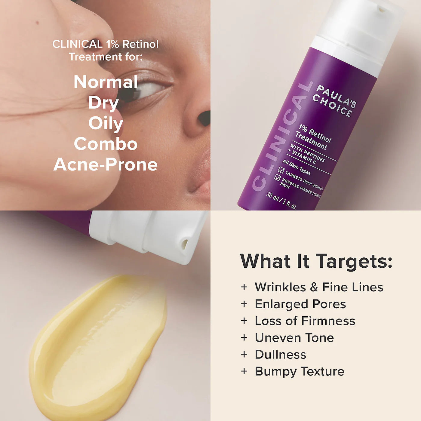 CLINICAL 1% Retinol Treatment - Paula´s Choice / Arrugas, poros y firmeza