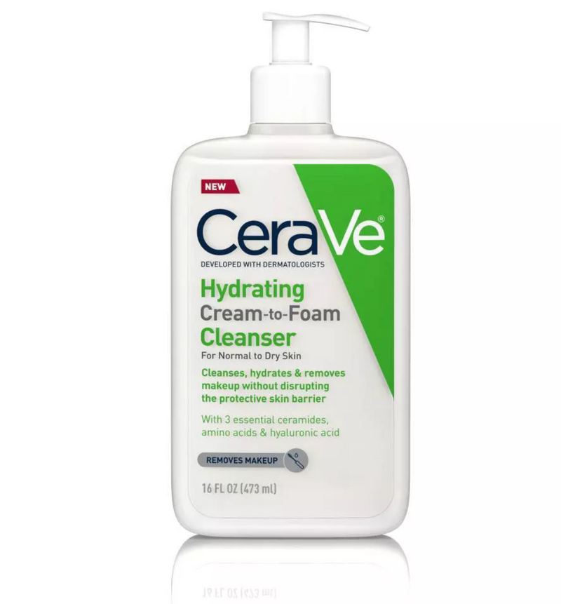 Cream to Foam Facial Cleanser 473ml - Cerave / limpiador facial