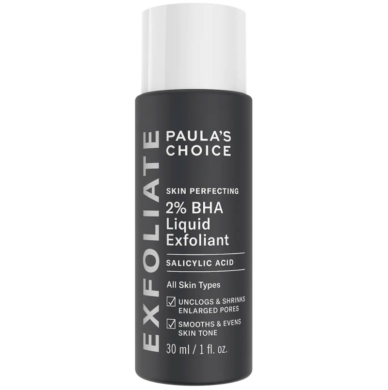 2% BHA Liquid Exfoliant - Paula’s Choice / Acné, poros, puntos negros, textura.