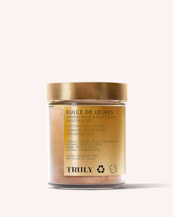 Dulce De Leches Firming Boob & Belly Cream - Truly / Crema Reafirmante de pecho y abdomen