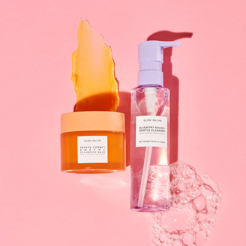 *PREORDEN: Papaya Sorbet Smoothing Enzyme Cleansing Balm & Makeup Remover - Glow Recipe / Desmaquillante en balsamo