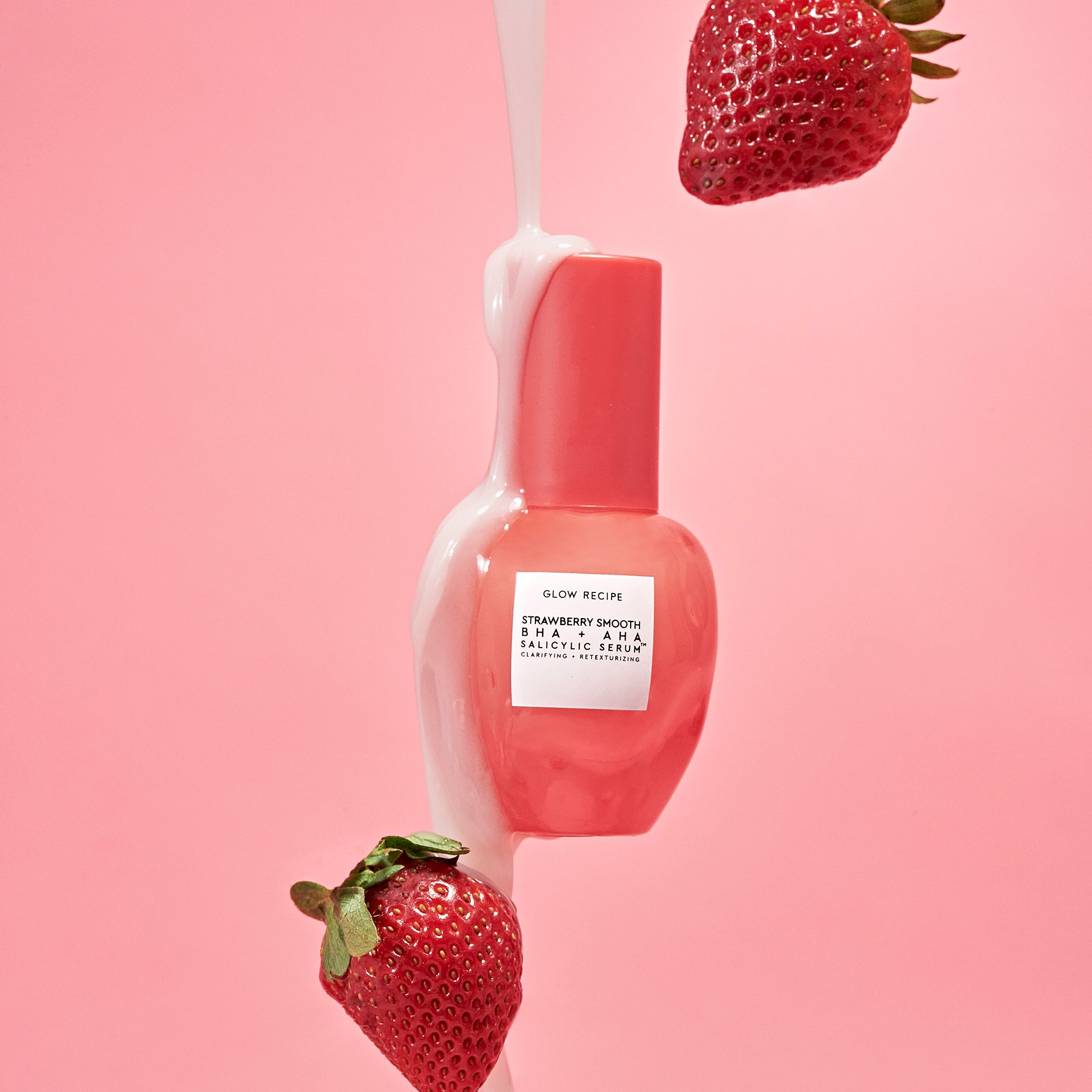*PREORDEN: Strawberry Smooth BHA + AHA Salicylic Acid Serum - Glow Recipe / Suero AHA y BHA