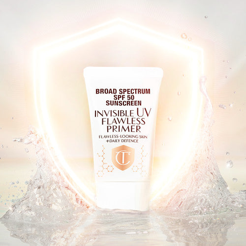 *PREORDEN: Invisible UV Flawless Primer SPF 50 PA+++ - Charlotte Tilbury / Protector solar que hidratar y prepara la piel.