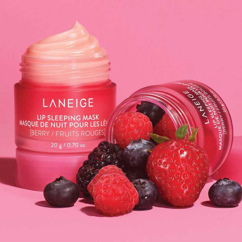 *PREORDEN: Lip Sleeping Mask with Hyaluronic Acid and Vitamin C - Laneige / Mascarilla para labios