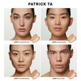 *PREORDEN: Major Skin Créme Foundation And Finishing Powder Duos - Patrick Ta / 2 en 1, base + polvo en