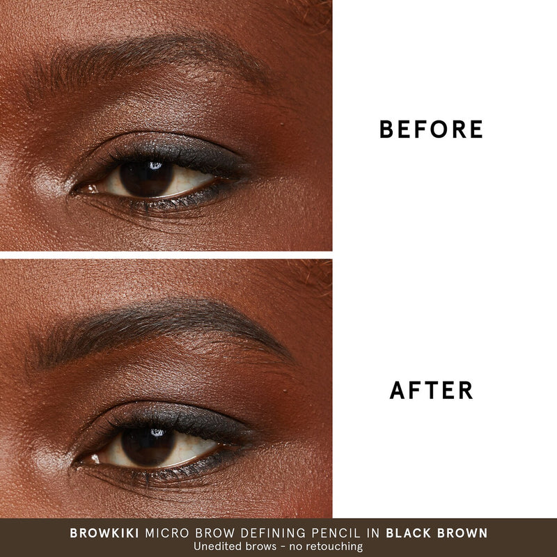 BrowKiki Micro Brow Defining Pencil - One size by Patrick Starrr / Color: Black Brown