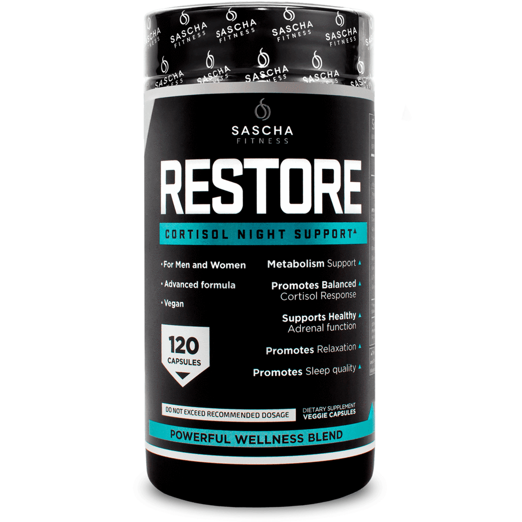 Restore - Sascha Fitness / Soporte nocturno de cortisol