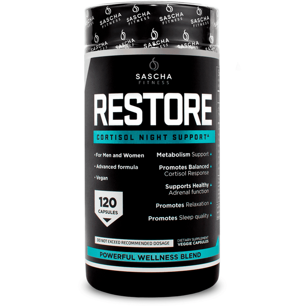 Restore - Sascha Fitness / Soporte nocturno de cortisol