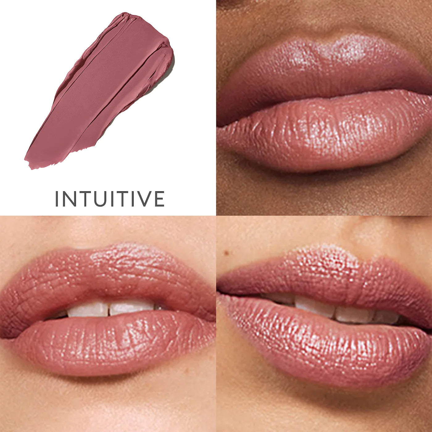 Satin Lip Color Refillable Hydrating Lipstick - Rose Inc / Difumina la apariencia de las líneas de labios