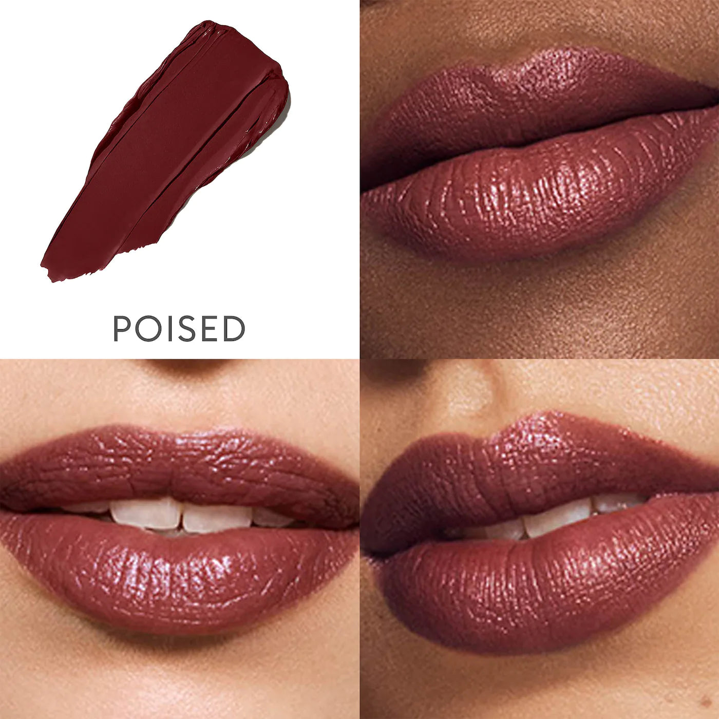 Satin Lip Color Refillable Hydrating Lipstick - Rose Inc / Difumina la apariencia de las líneas de labios