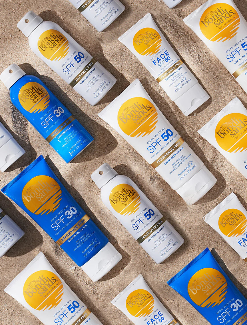*PREORDEN: SPF 50 Fragrance Free Sunscreen Aerosol Mist - Bondi Sands / Protector solar en Spray para cuerpo