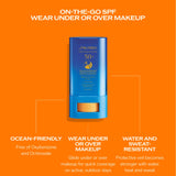 Clear Sunscreen Stick SPF 50+ - Shiseido / Barra de protector solar