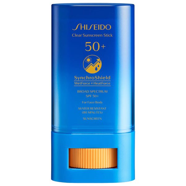 *PREORDEN: Clear Sunscreen Stick SPF 50+ - Shiseido / Barra de protector solar