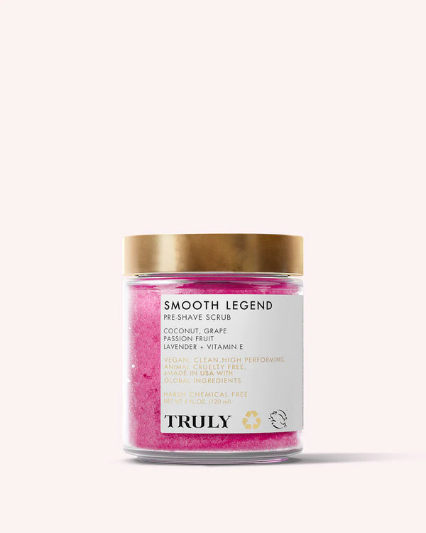 Smooth Legend Pre Shave Scrub -Truly / Exfoliante Pre-Afeitado