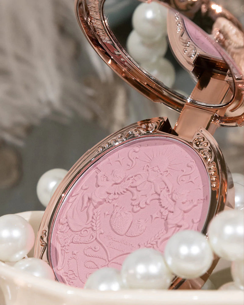 Strawberry Rococo Embossed Blush - Flower Knows / Rubor en polvo