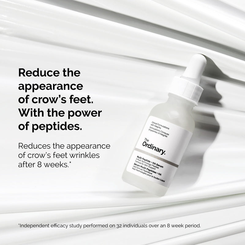 Multi-Peptide + HA Serum - The Ordinary / Líneas finas arrugas, sequedad y firmeza