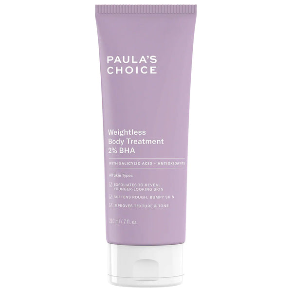 Weightless Body Treatment 2% BHA - Paula’s Choice / Tratamiento corporal textura y opacidad