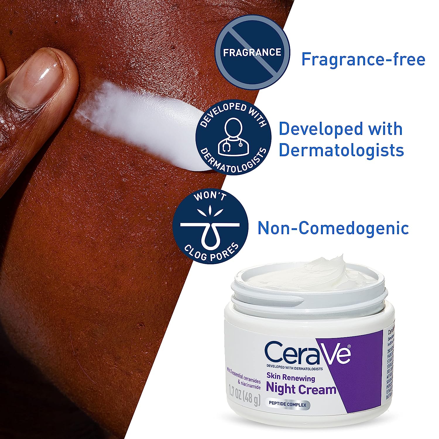Skin Renewing Night Cream - Cerave / Crema de noche