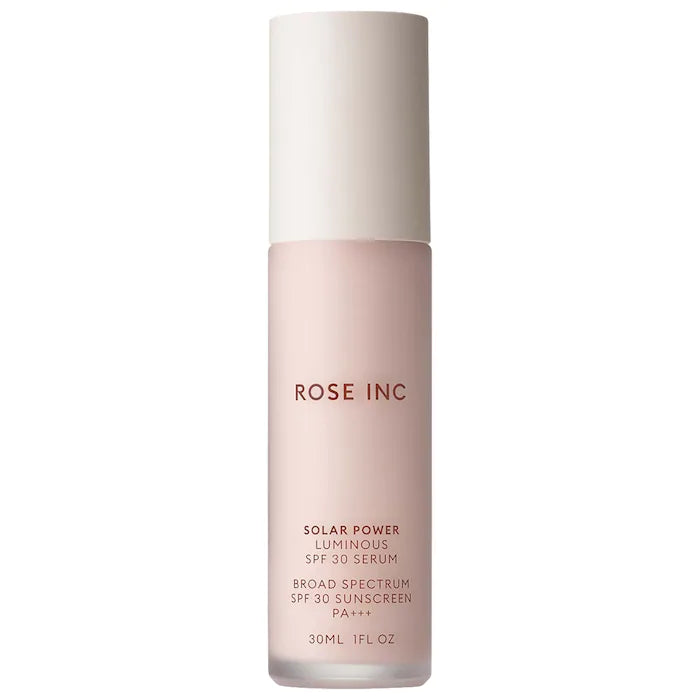 Solar Power Luminous SPF 30 Brightening Serum - ROSE INC / Protector solar, suero iluminador.