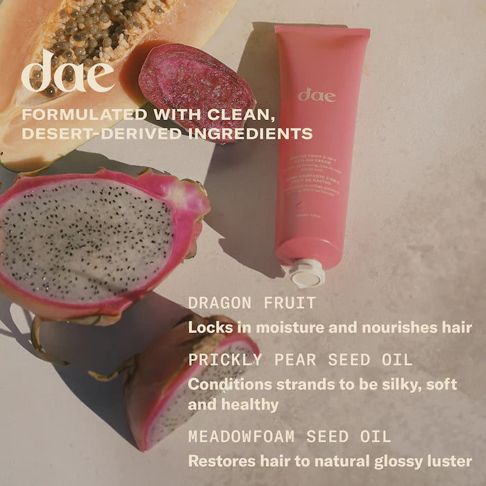 Cactus Fruit 3-in-1 Styling Hair Cream - dae / Crema para estilizar el ...