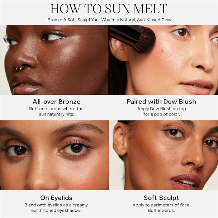 Sun Melt Natural Cream Bronzer - Saie / Bronzer en bálsamo