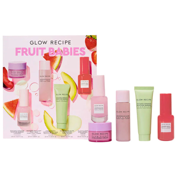 *PREORDEN: Fruit Babies Bestsellers Kit - Glow Recipe / Set mini de favoritos