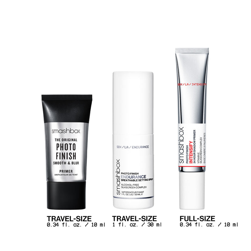 *PREORDEN: On-Set Essentials: Primer + Setting Spray Trio Set - Smashbox / Set de primer y fijador (Edición limitada)