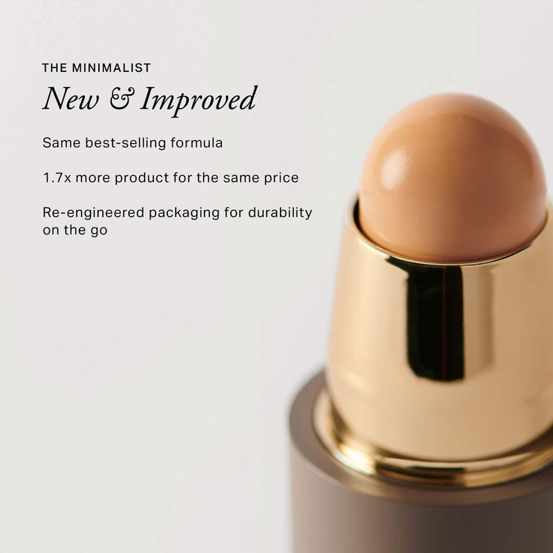 The Minimalist Perfecting Complexion Foundation and Concealer Stick - Merit / Corrector y base en barra