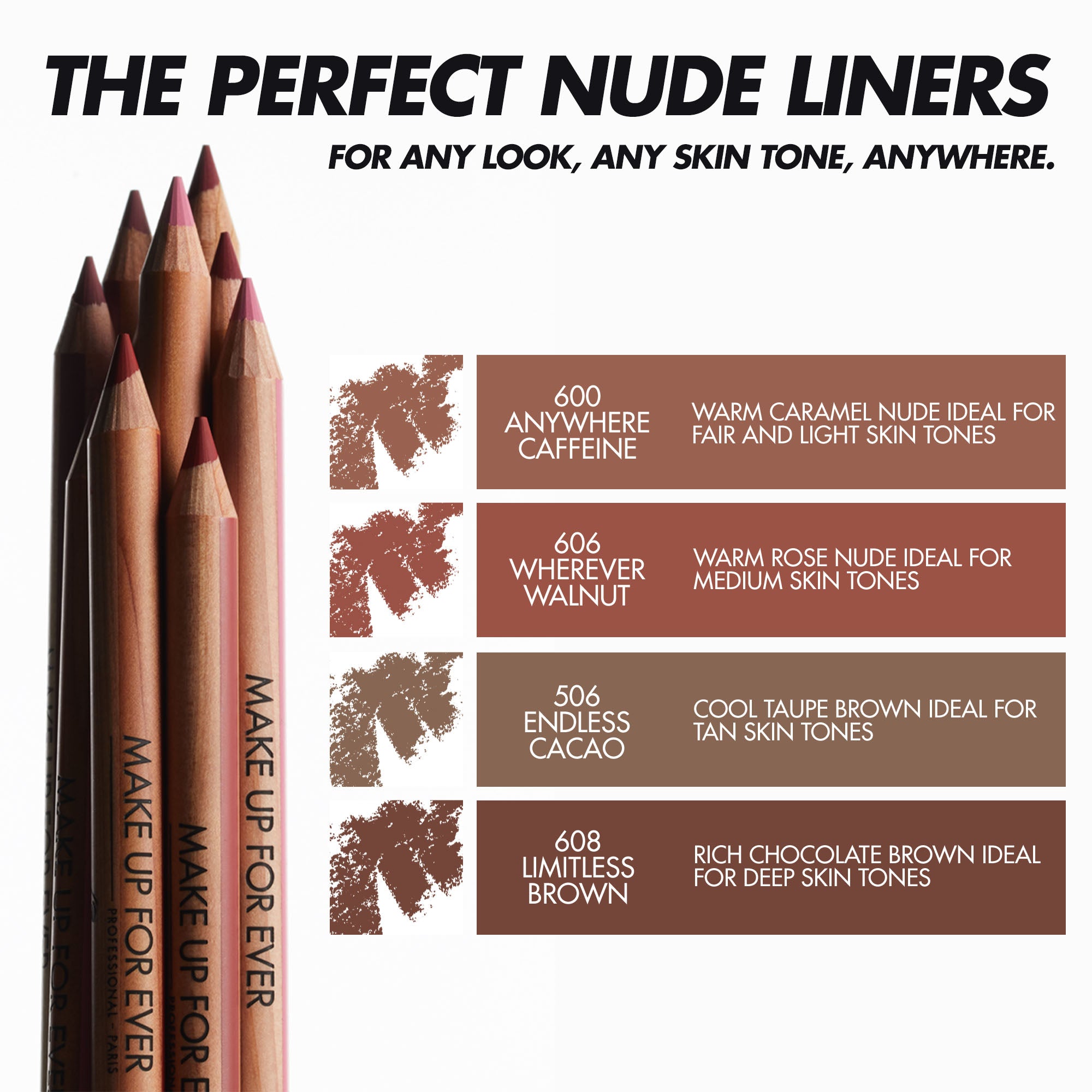 Artist Color Pencil Brow, Eye & Lip Liner - MAKE UP FOR EVER / Lápiz para cejas, ojos y labios