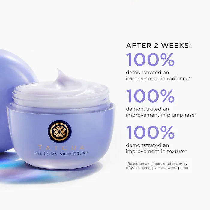 The Dewy Skin Cream Plumping & Hydrating Moisturizer - Tatcha / Crema Humectante